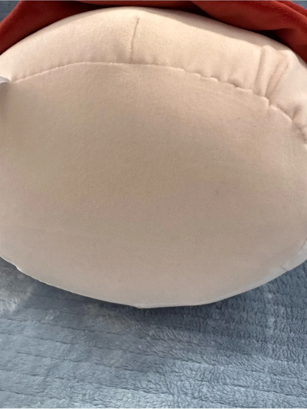 DC Comics White 12” Krypto Squishmallow Plush with Yellow Collar, Red Cape NWT